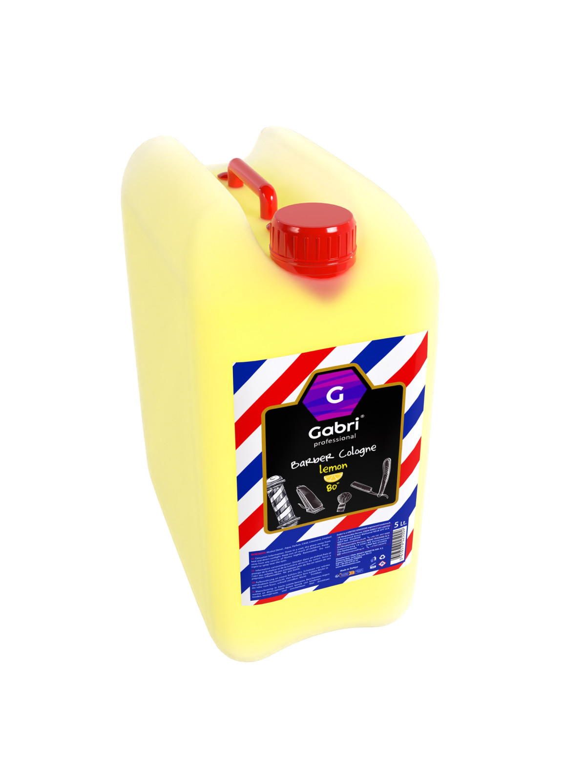 Gabri – After Shave Cologne Lemon 5 L