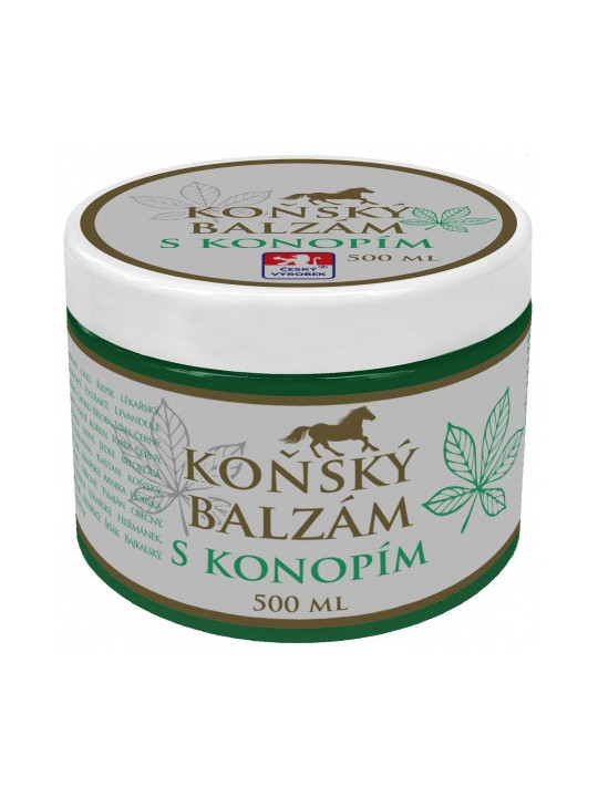 BYLINNÝ BALZÁM/ S KAŠTANOM KONSKÝM/ S KONOPÍM -500ml