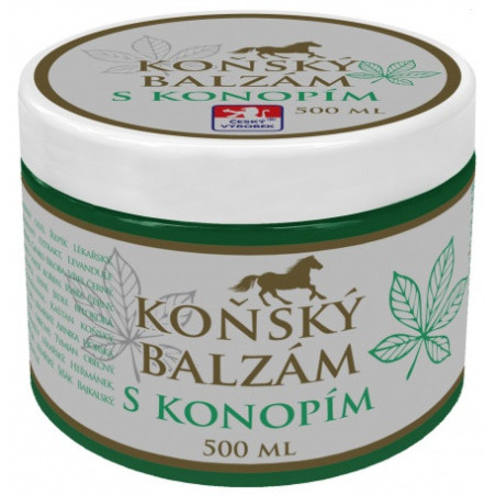 BYLINNÝ BALZÁM/ S KAŠTANOM KONSKÝM/ S KONOPÍM -500ml