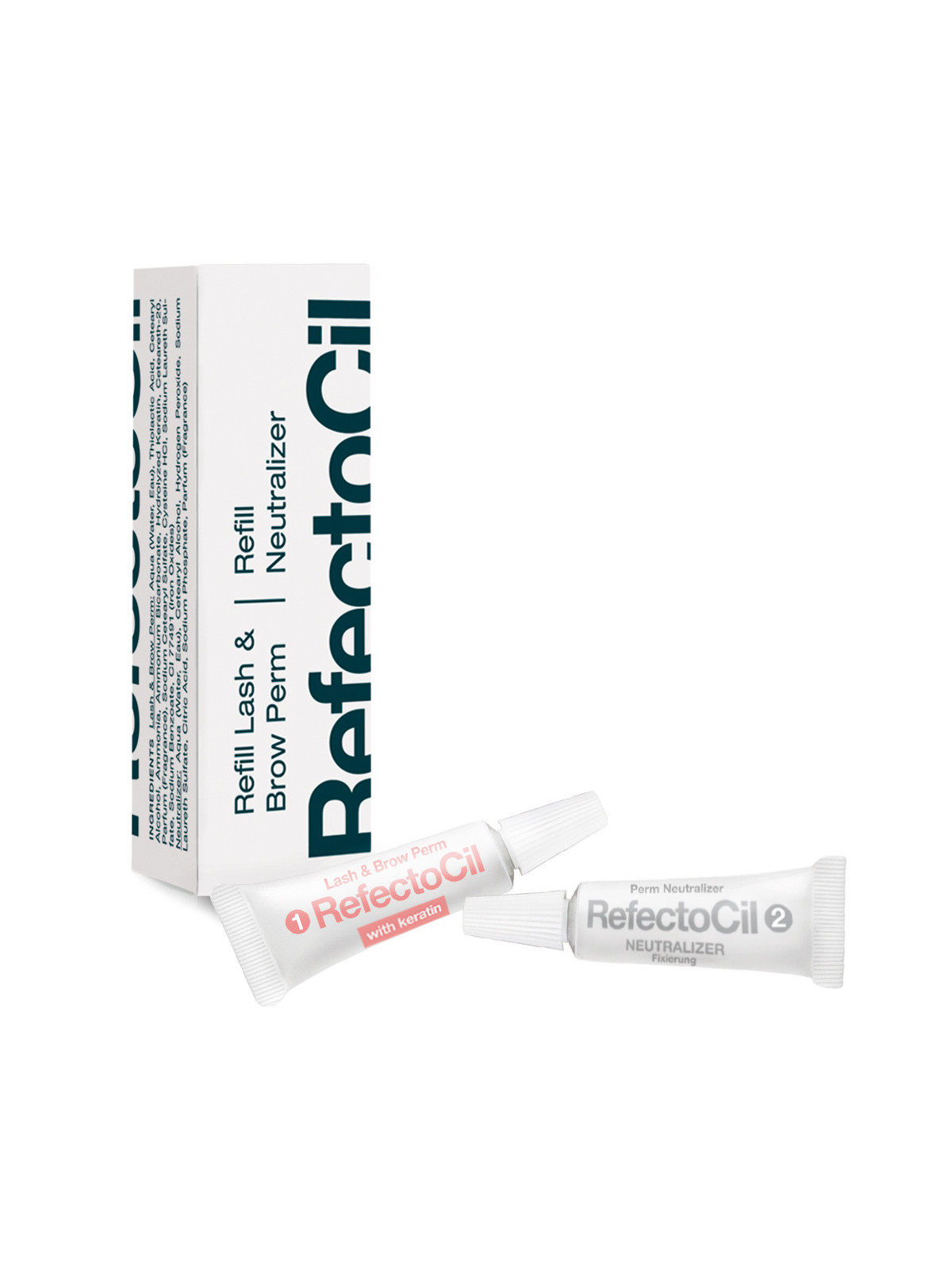 RefectoCil Eyelash Curl & Lift Dauerwelle / Neutralizer PINK mit Keratin