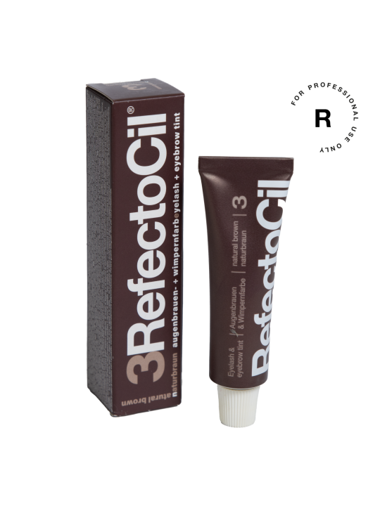RefectoCil Natur Brown Nr. 3 Augenbrauenfarbe BRAUN 15 ml