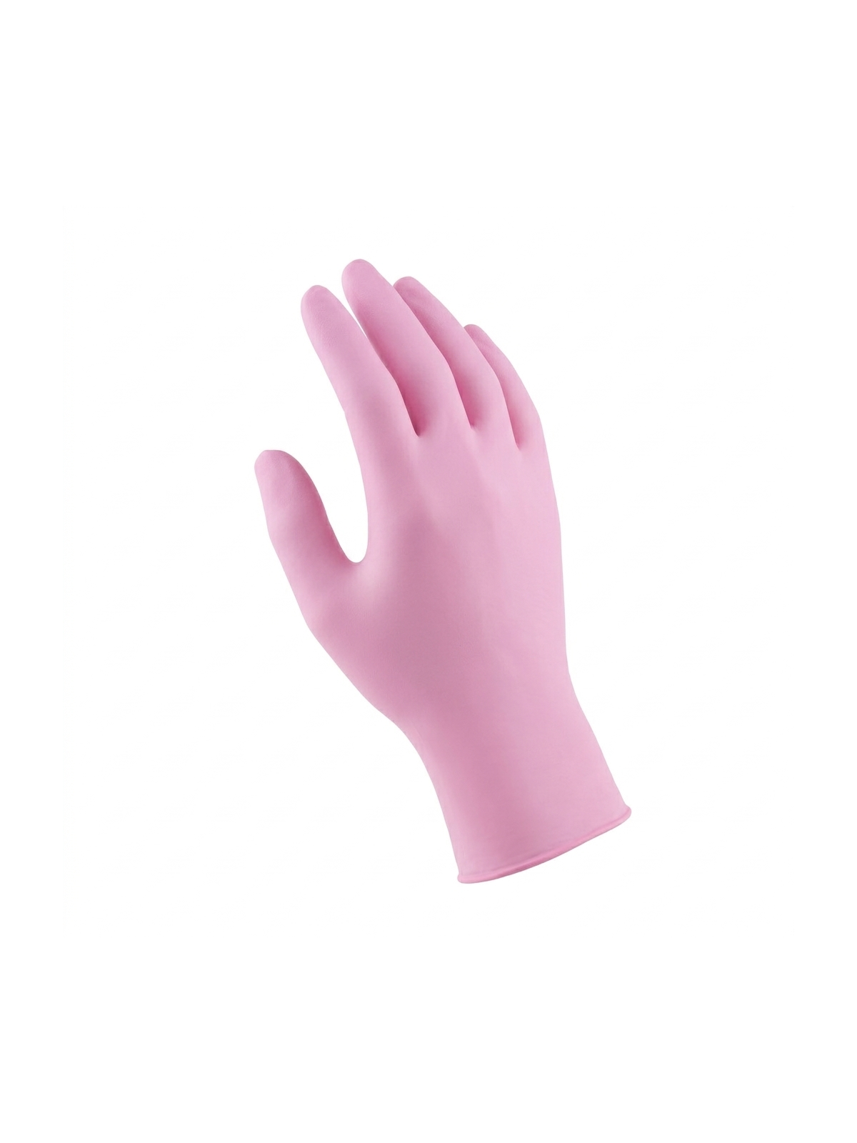 Ro.ial Puderfreie Nitrilhandschuhe Rosa, 100 Stk.