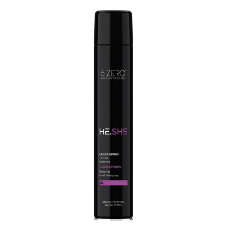 HE.SHE Extreme Hold Haarspray 500 ml