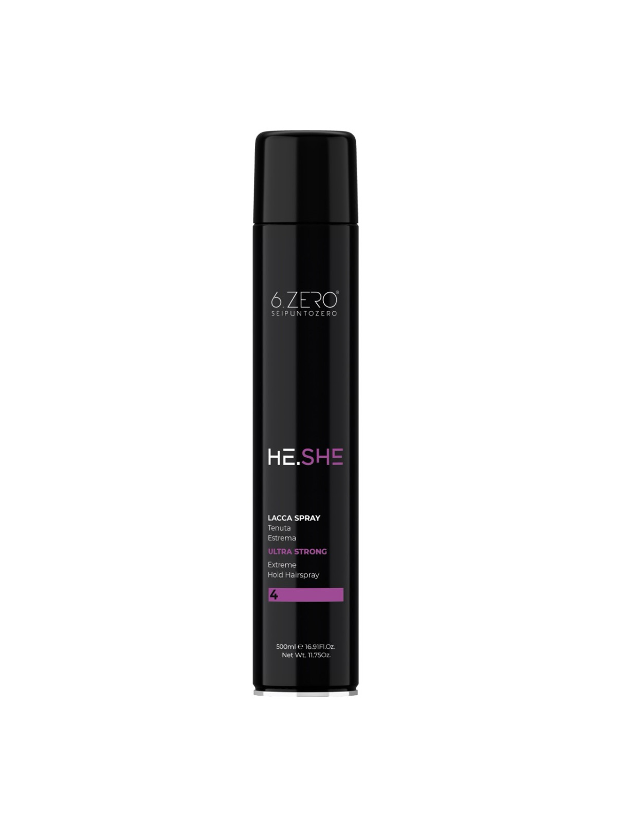 HE.SHE Extreme Hold Haarspray 500 ml
