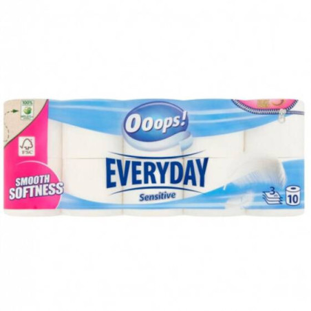 Lillar Toilettenpapier, 8 Rollen/2-lagig/160 Blatt/18 Meter
