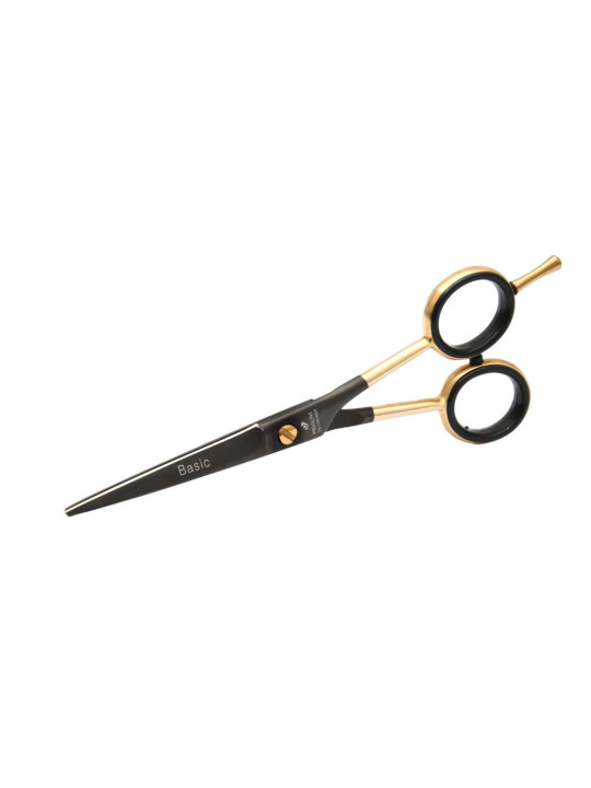 Gold-schwarze Friseurschere 6,0″ BASIC