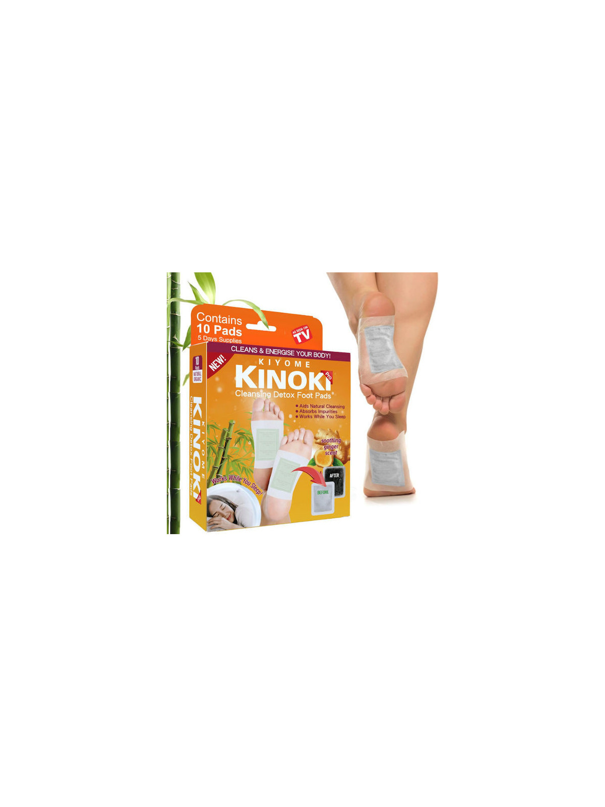 Kinoki Detox-Pflaster, 10 Stück – Wermut