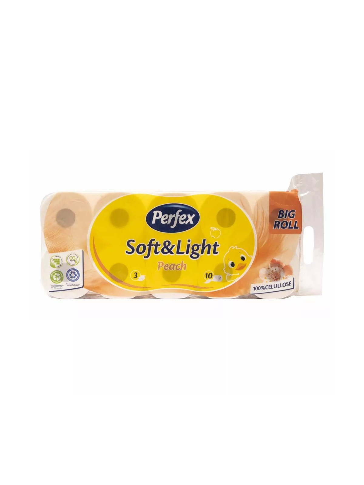 Ups! Toilettenpapier Everyday Sensitive, 3-lagig, 10 Rollen, 13 Meter