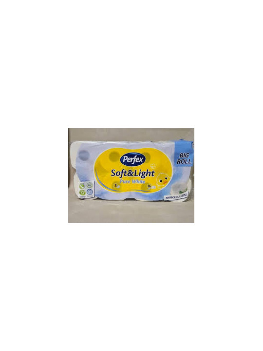 Kopie von Toilettenpapier Perfex, 3-lagig, 10 Rollen, 14,4 Meter