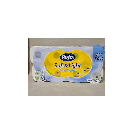 Kopie von Toilettenpapier Perfex, 3-lagig, 10 Rollen, 14,4 Meter