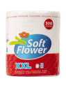 2-lagige Küchentücher Soft Flower XXL Jumbo, 300 Stück