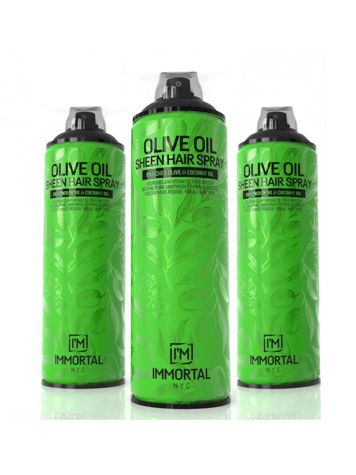 IMMORTAL NYC Olive Oil Sheen Hair Spray 500 ml