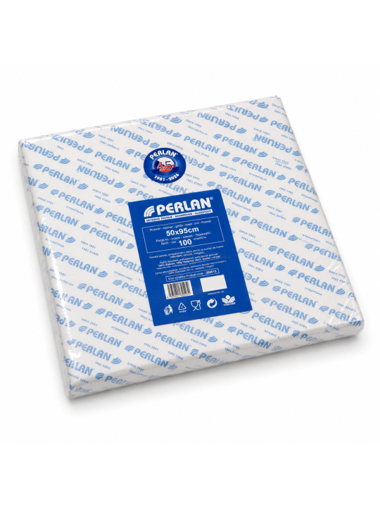 PERLAN 45 g Vliesstoff – Zuschnitte | 50 × 95 cm | 100 Stück