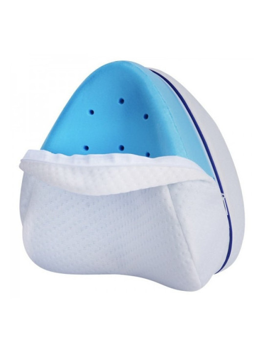 Orthopädisches Beinkissen für Knie und Beine mit Memory-Effekt | 25,5 × 22,5 × 13 cm