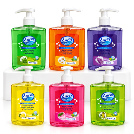 LARA Flüssigseife mit Spender 500 ml
