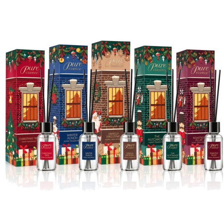 REVERS Pure Essence Weihnachts-Raumduft mit Stäbchen 25 ml