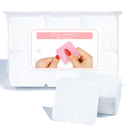 Zellstofftupfer für Nägel 5 × 4,5 cm — ca. 300 Stück