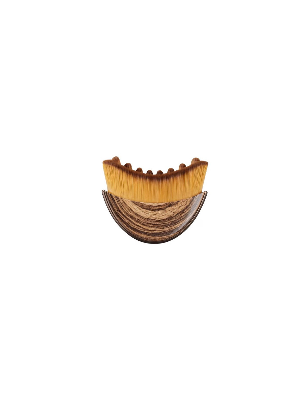 Fächerpinsel für Nägel mit Holzgriff