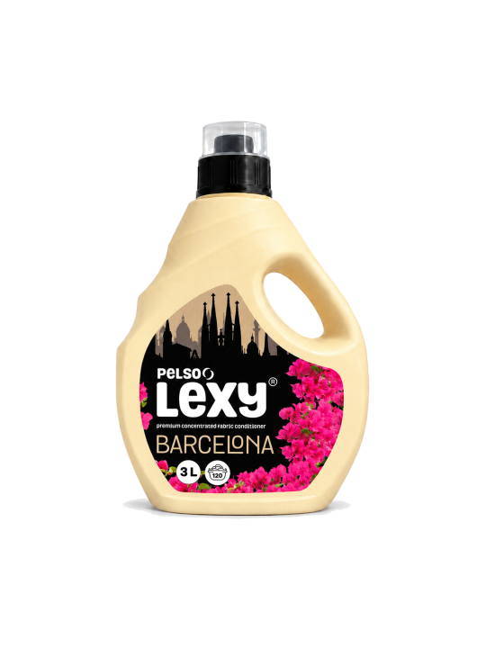 Pelso Lexy Premium Weichspüler 3 L – Konzentrat, 120 Wäschen