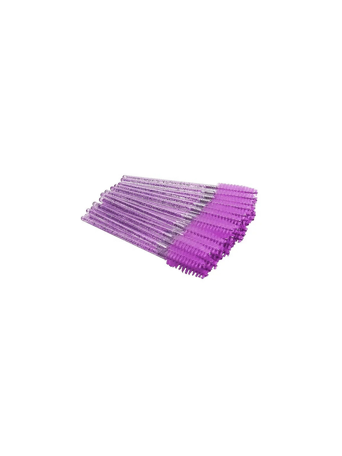 Wimpernbürstchen – Pink Glitzer, 50 Stk. | JagaShop