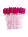Wimpernbürstchen – Pink Glitzer, 50 Stk. | JagaShop