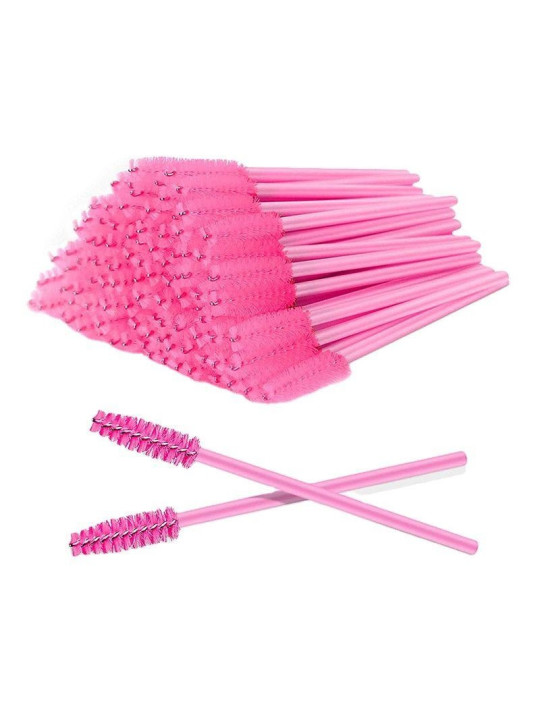 Wimpernbürstchen – Pink, 50 Stk. | JagaShop