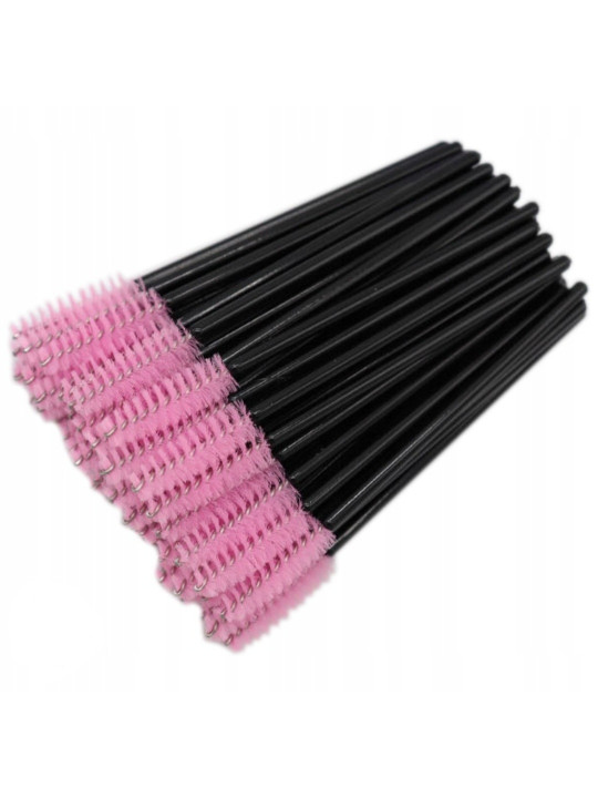 Wimpernbürstchen – Pink, 50 Stk. | JagaShop