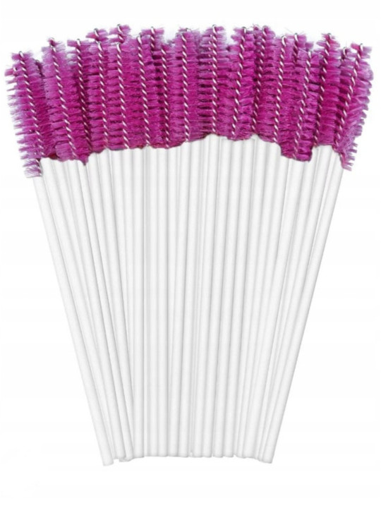 Wimpernbürstchen – Pink, 50 Stk. | JagaShop