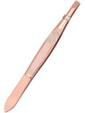 Augenbrauenpinzette – Roségold, schräg | JagaShop
