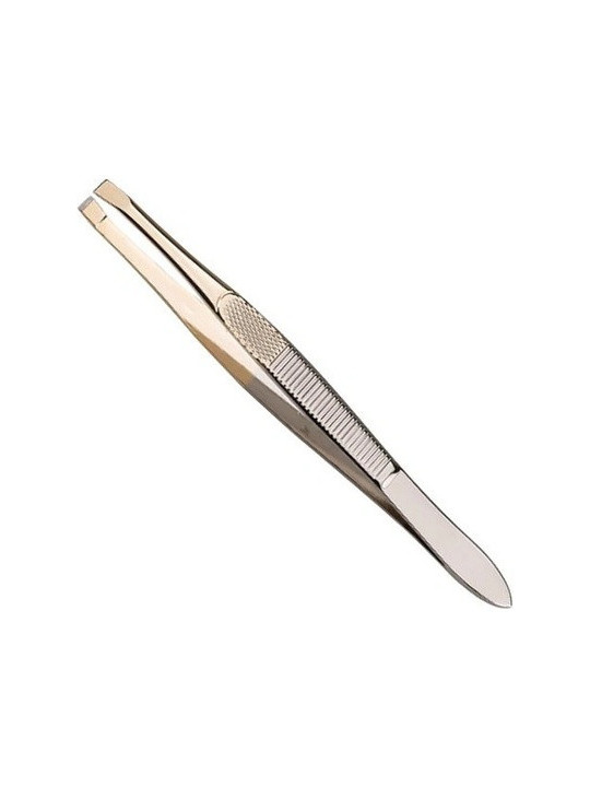 Augenbrauenpinzette – Silber, schräg | JagaShop