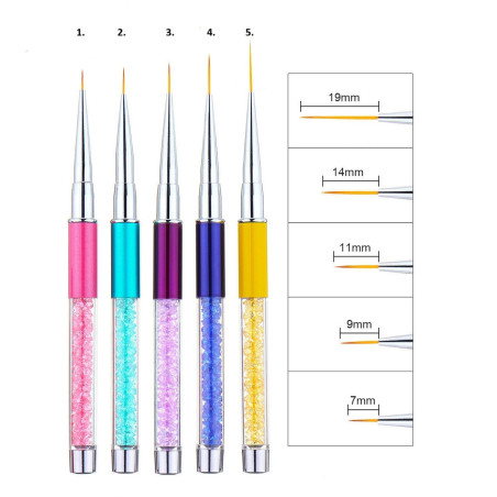 Zeichenpinsel – Nail Art | JagaShop