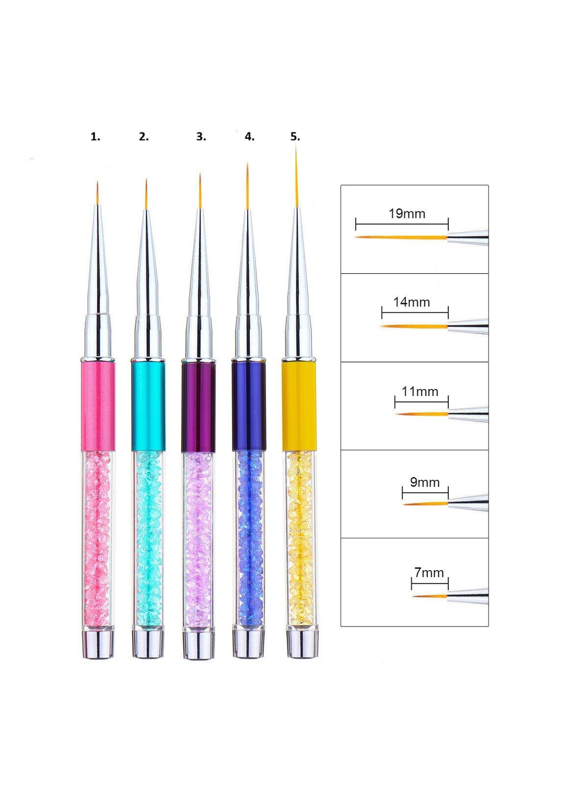 Zeichenpinsel – Nail Art | JagaShop