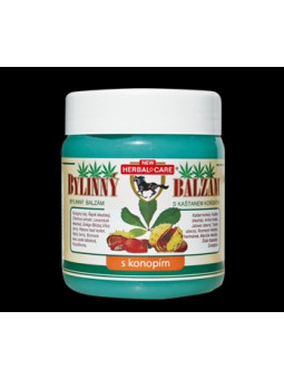 Bylinný balzam 500ml- s konopou