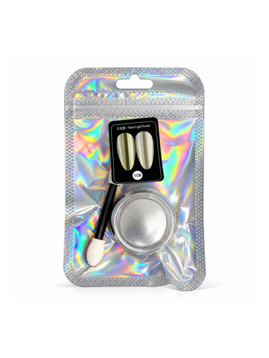 Moon Light Chrome Nail Powder 2 g with applicator