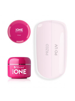 Gél na nechty - pink - 50g