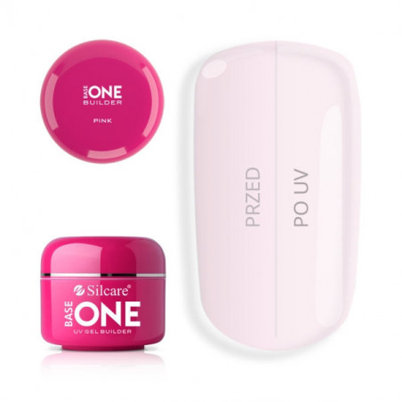 Gél na nechty - pink - 50g
